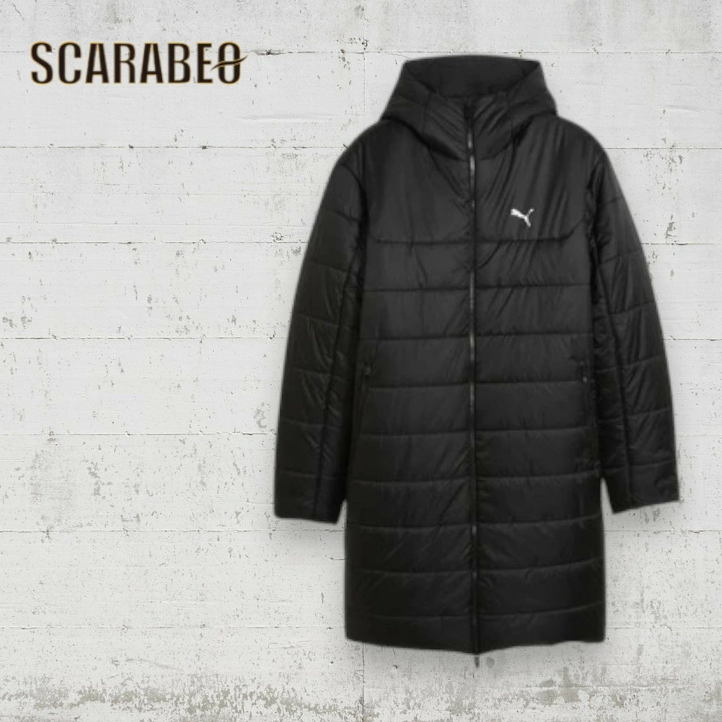 プーマ メンズ ESS フーデッド パデッド パーカー 防寒ジャケット 中綿 パーカー 690926 ブラック PUMA S M L LL 3L アウター カジュアル スポーツ 690926-01