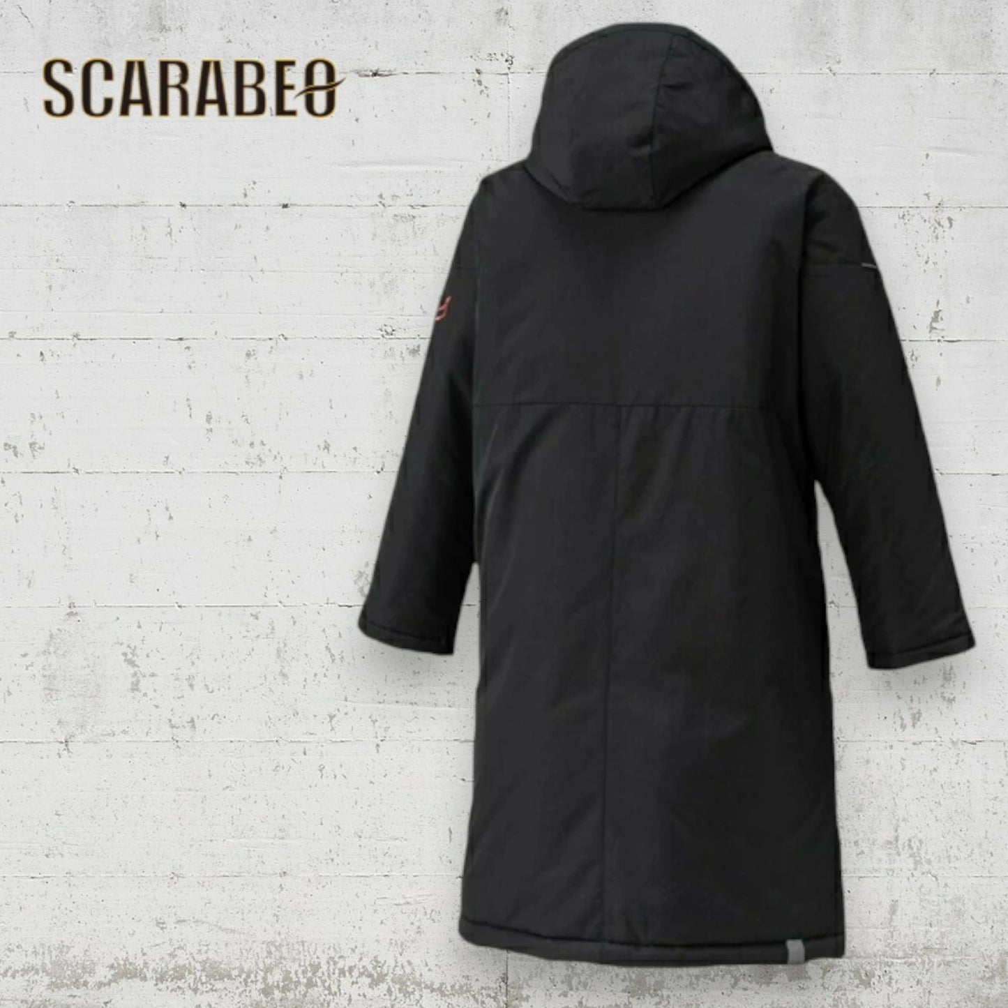 ミズノ ジュニア キッズ 中綿コート ベンチコート 防寒コート アウター 撥水 保温 フリース フード取り外し可 夜間安全 冬 観戦 ブラック 09 mizuno 32mec95009