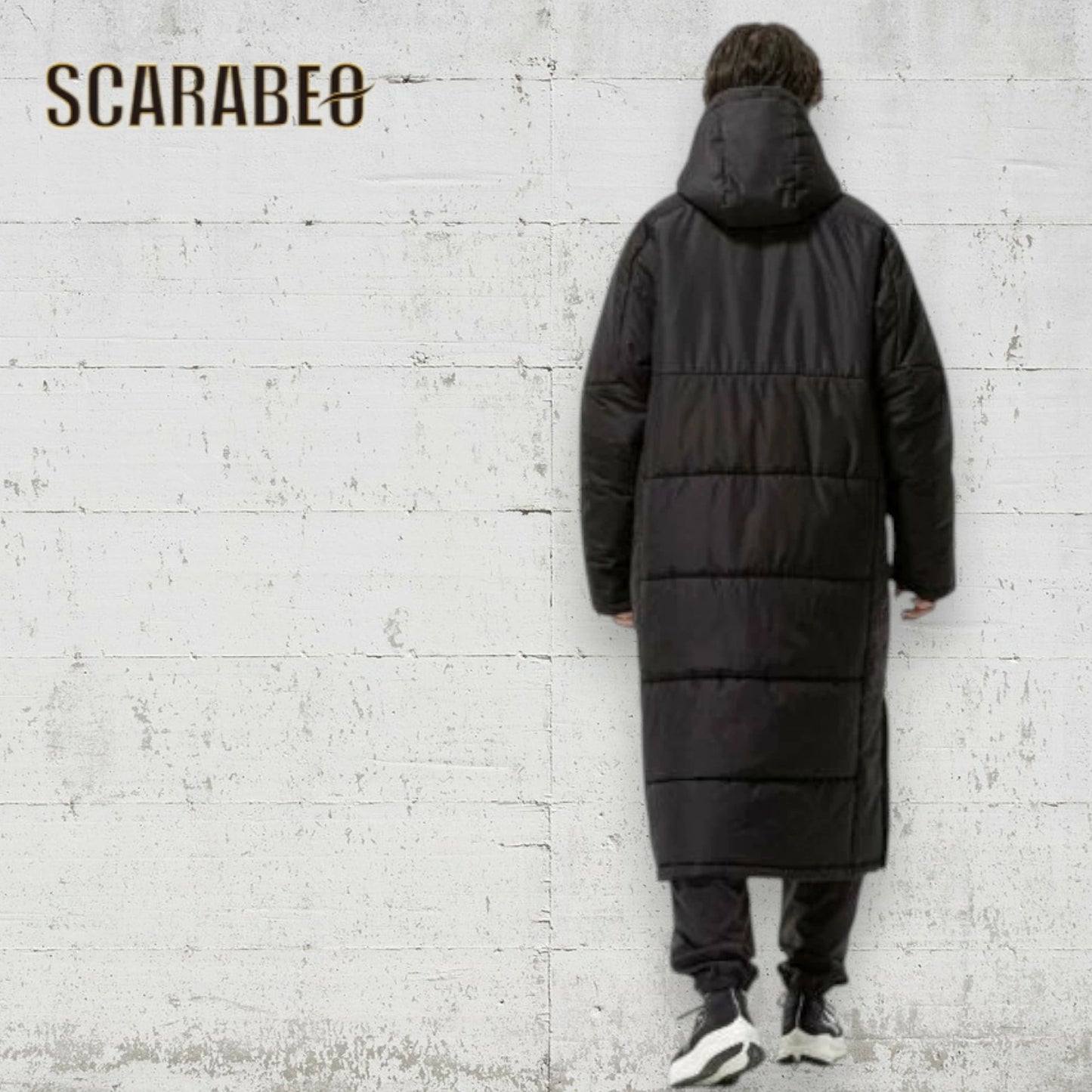 ミズノ ユニセックス テックフィルブレスサーモコート 中綿ロングコート 保温 吸湿発熱 軽量 防寒 冬 観戦用 フード脱着 ブラック mizuno 32mec55009