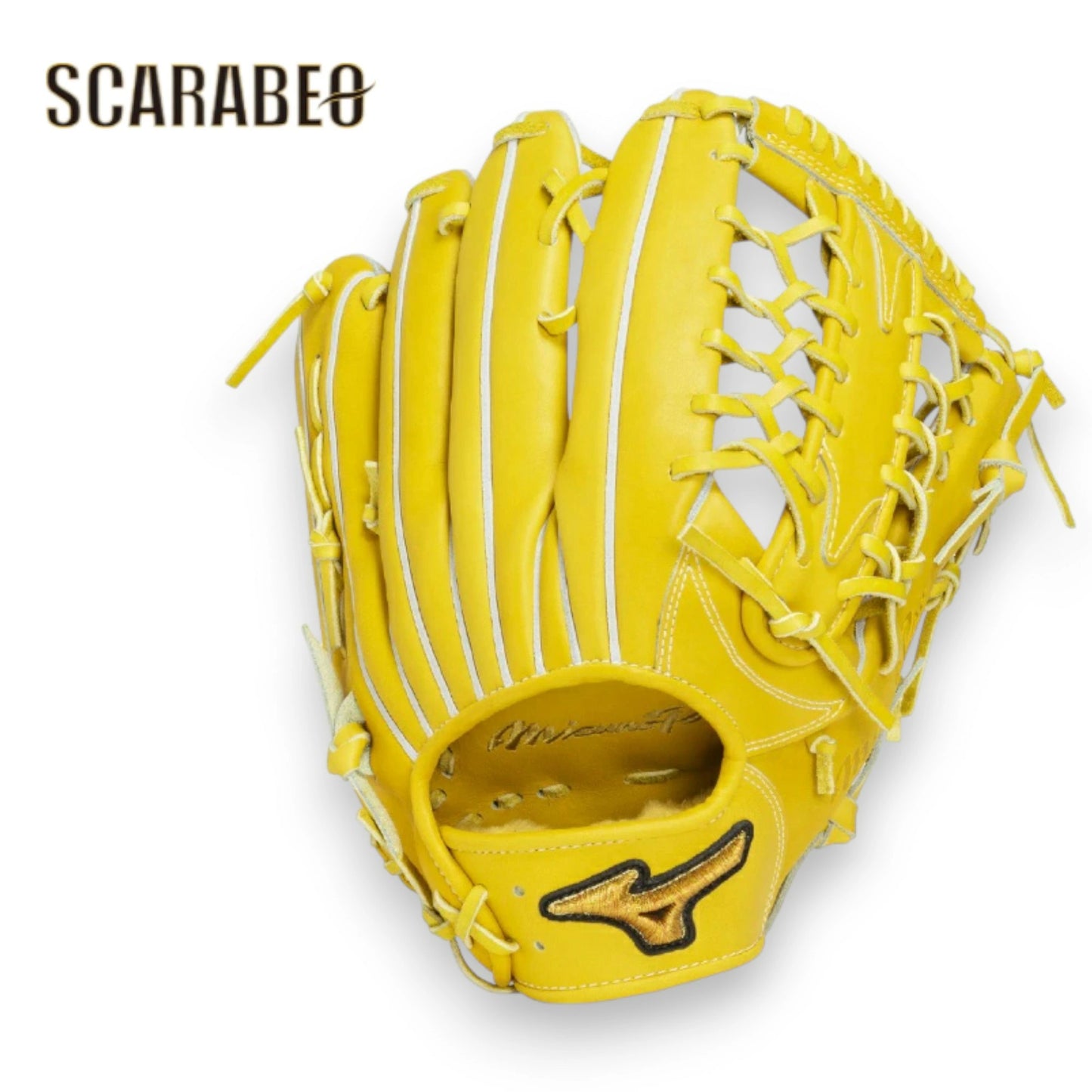 硬式グラブ ミズノプロ CRAFTED Edition 外野手用 ヌートバー型 18N ナチュラル 牛革 日本製 1AJGH33017 1ajgh33017-47