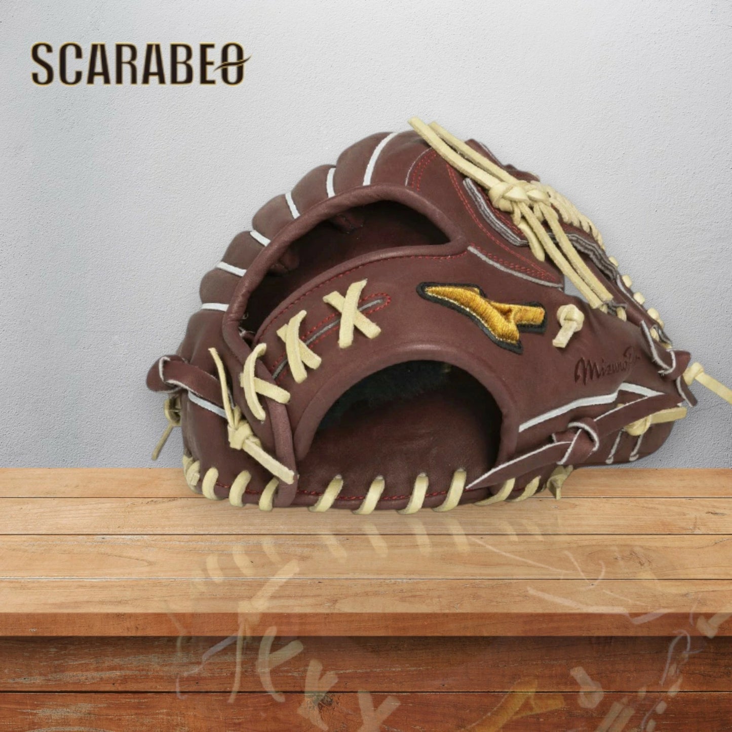 ミズノプロ 硬式グローブ 内野用 紅林弘太郎モデル Crafted Edition 9 プラムブラウン ブロンド 牛革 プレキシーエリート 日本製 1AJGH33023 高校野球 1ajgh33023-6880
