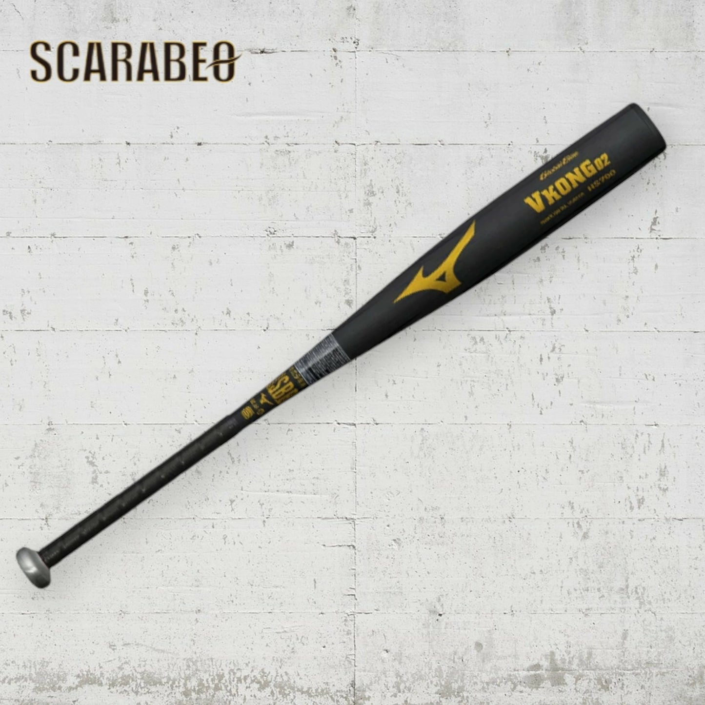 ミズノ ジュニア 軟式用金属バット Vコング02 少年用 79cm/600g 81cm/620g ブラック/ゴールド 1CJMY180 小学生 中学軟式 1cjmy180