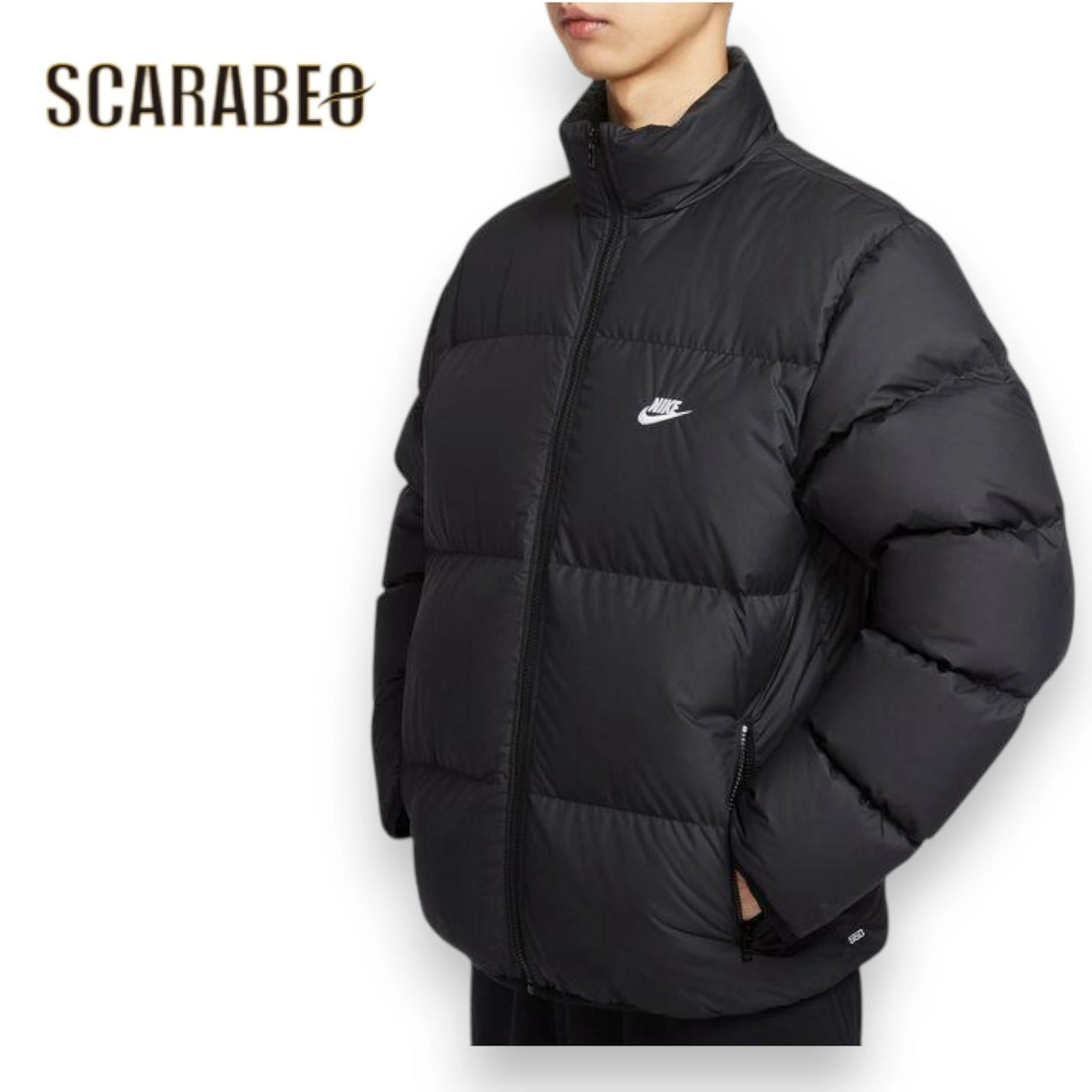 ナイキ ジャケット メンズ Therma-FIT パファージャケット NIKE スポーツウェア クラブ ダウン ブラック 撥水 防寒 保温 通勤 通学 アウター IB2976-010 ib2976-010