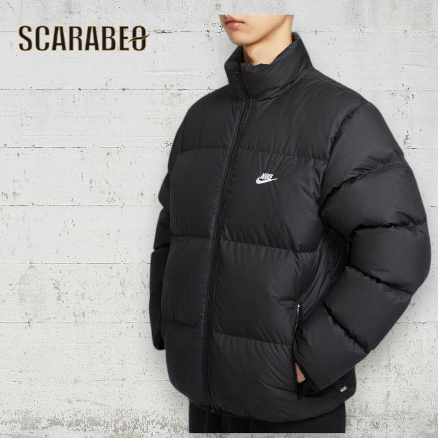 ナイキ ジャケット メンズ Therma-FIT パファージャケット NIKE スポーツウェア クラブ ダウン ブラック 撥水 防寒 保温 通勤 通学 アウター IB2976-010 ib2976-010