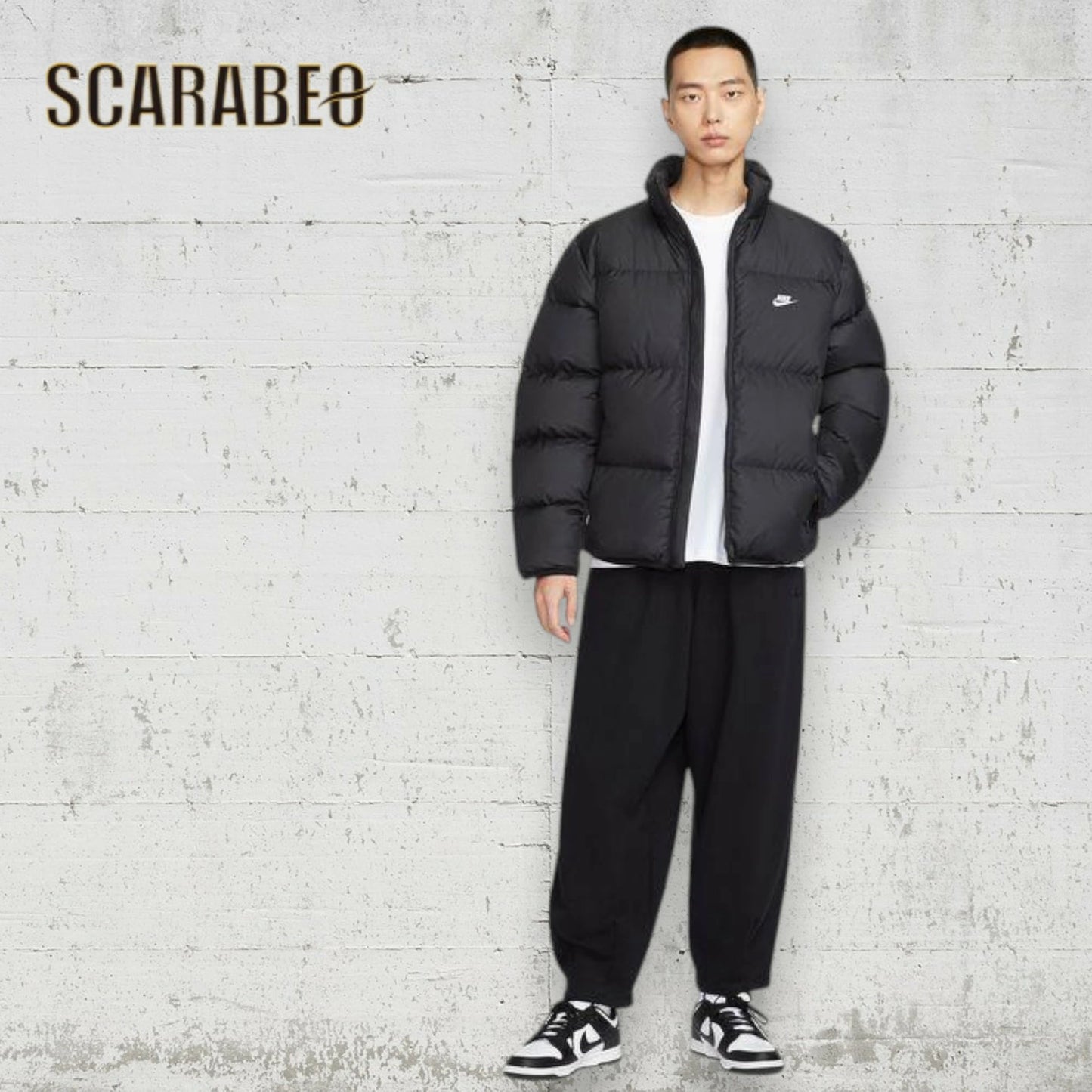 ナイキ ジャケット メンズ Therma-FIT パファージャケット NIKE スポーツウェア クラブ ダウン ブラック 撥水 防寒 保温 通勤 通学 アウター IB2976-010 ib2976-010