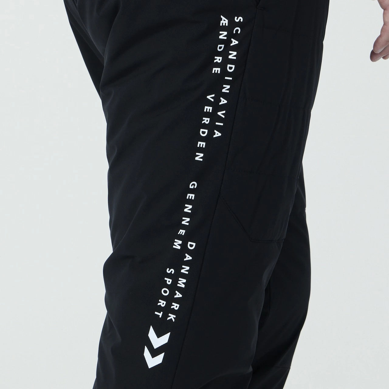 ヒュンメル パンツ パデットサーモパンツ HAW2192P メンズ レディース 撥水 防風 保温 制電 中綿 ウィンター ストレッチ ジャージ ボトム アウター hummel ブラック ネイビー haw2192p