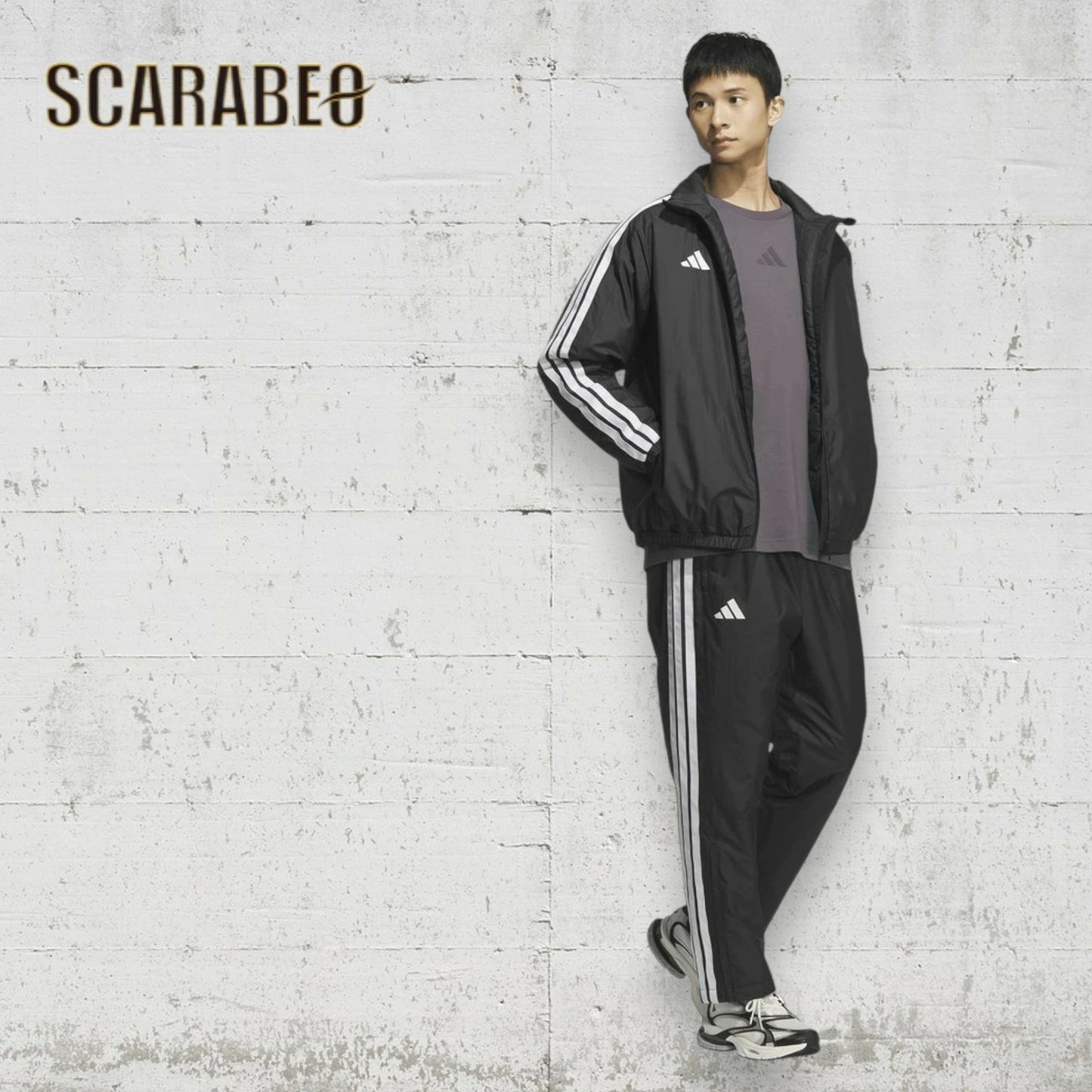 アディダス メンズ レディース ウインドブレーカー M MH 3S 中綿ウォーマージャケット IS425 防風 保温 ルーズフィット スリーストライプス adidas トレーニング ウェア 2025秋冬 男女兼用 ユニセックス is425