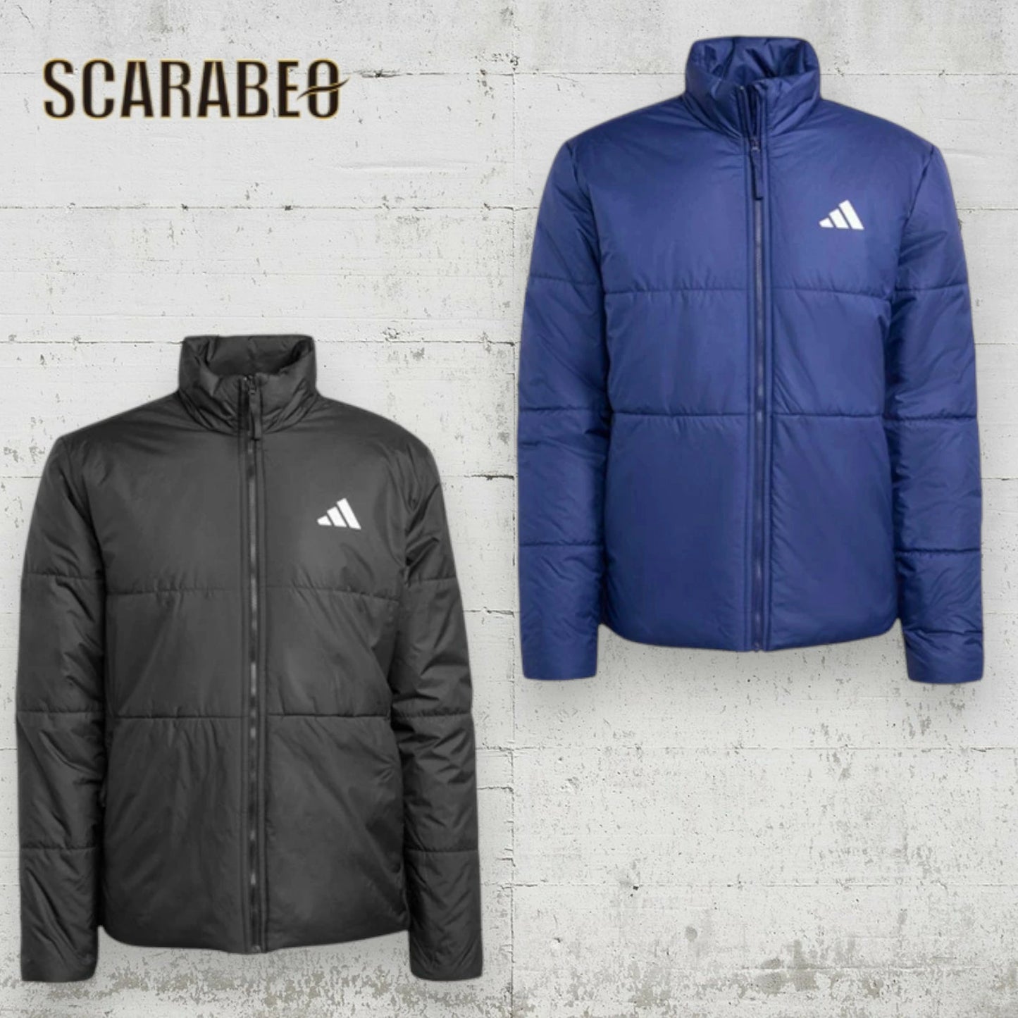 アディダス BSC クライマウォーム インサレーションジャケット メンズ レディース JM3922 保温 防風 DWR加工 スリーストライプス adidas アウター Black Dark Blue アウトドア レギュラーフィット jvg91