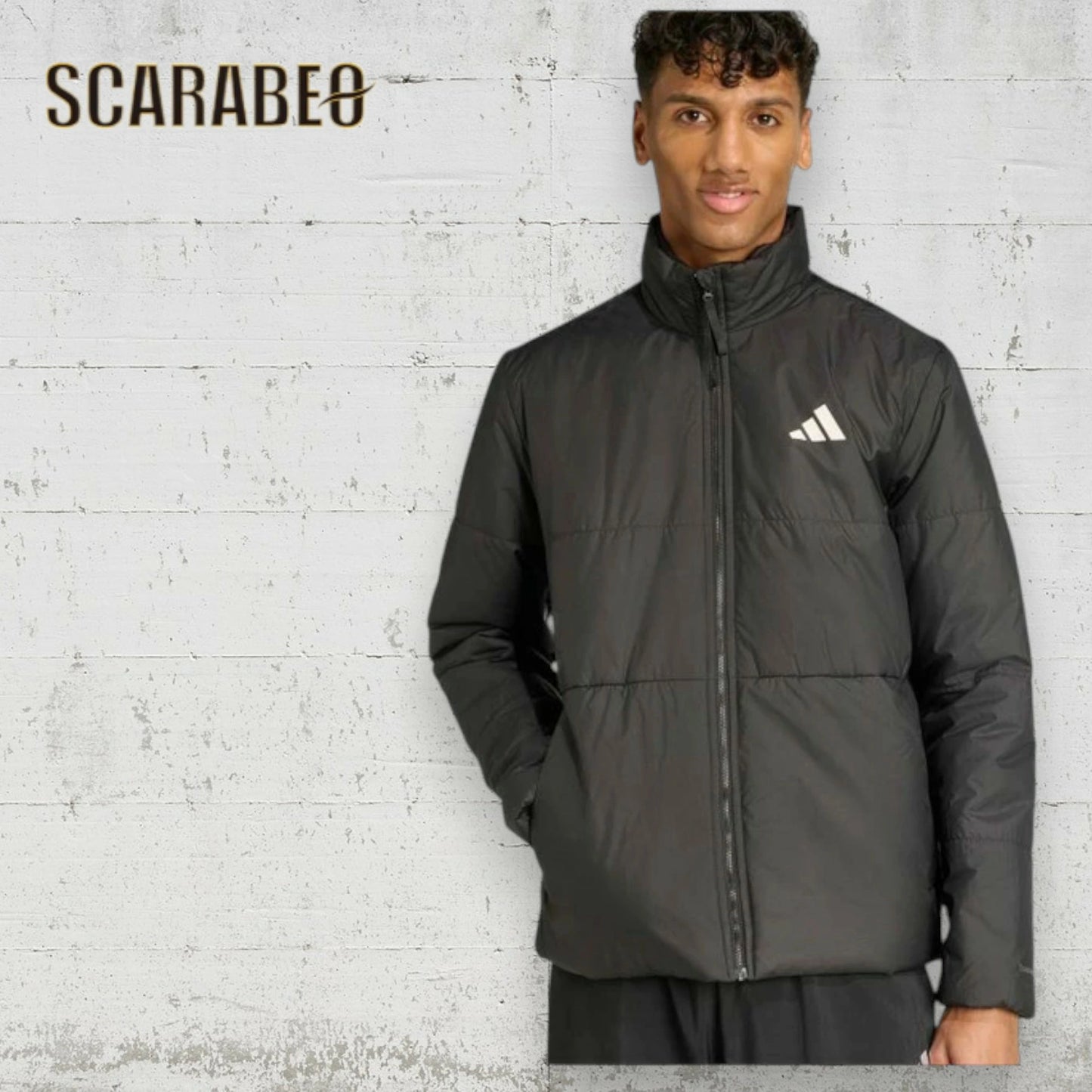 アディダス BSC クライマウォーム インサレーションジャケット メンズ レディース JM3922 保温 防風 DWR加工 スリーストライプス adidas アウター Black Dark Blue アウトドア レギュラーフィット jvg91