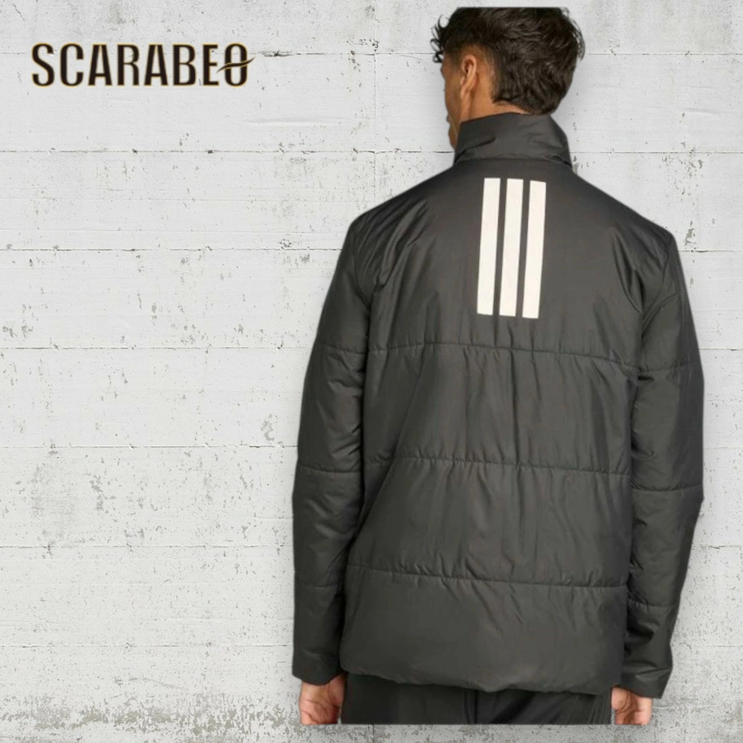 アディダス BSC クライマウォーム インサレーションジャケット メンズ レディース JM3922 保温 防風 DWR加工 スリーストライプス adidas アウター Black Dark Blue アウトドア レギュラーフィット jvg91