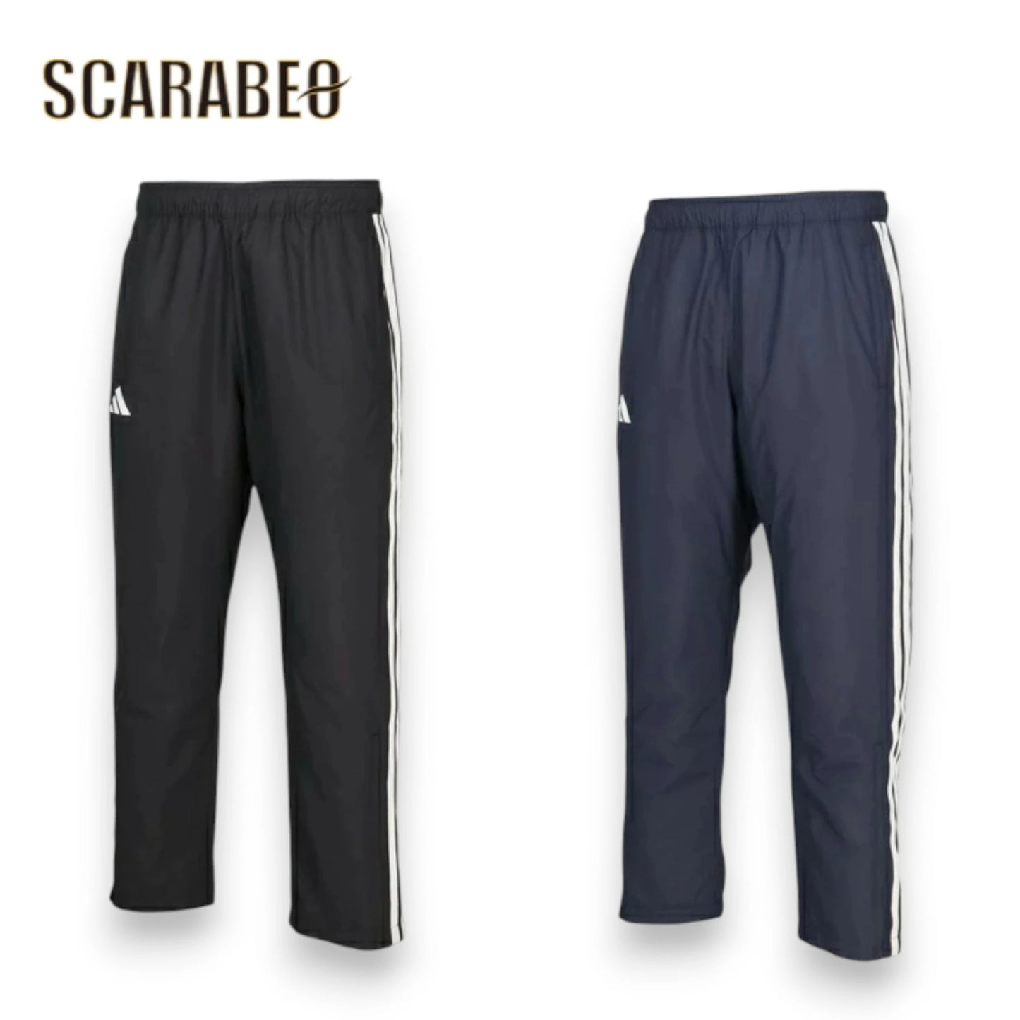 アディダス メンズ ウインドブレーカー パンツ M MH 3S 中綿ウォーマーパンツ ZQ883 防風 保温 ルーズフィット スリーストライプス adidas トレーニング ロングパンツ ブラック レジェンドインク