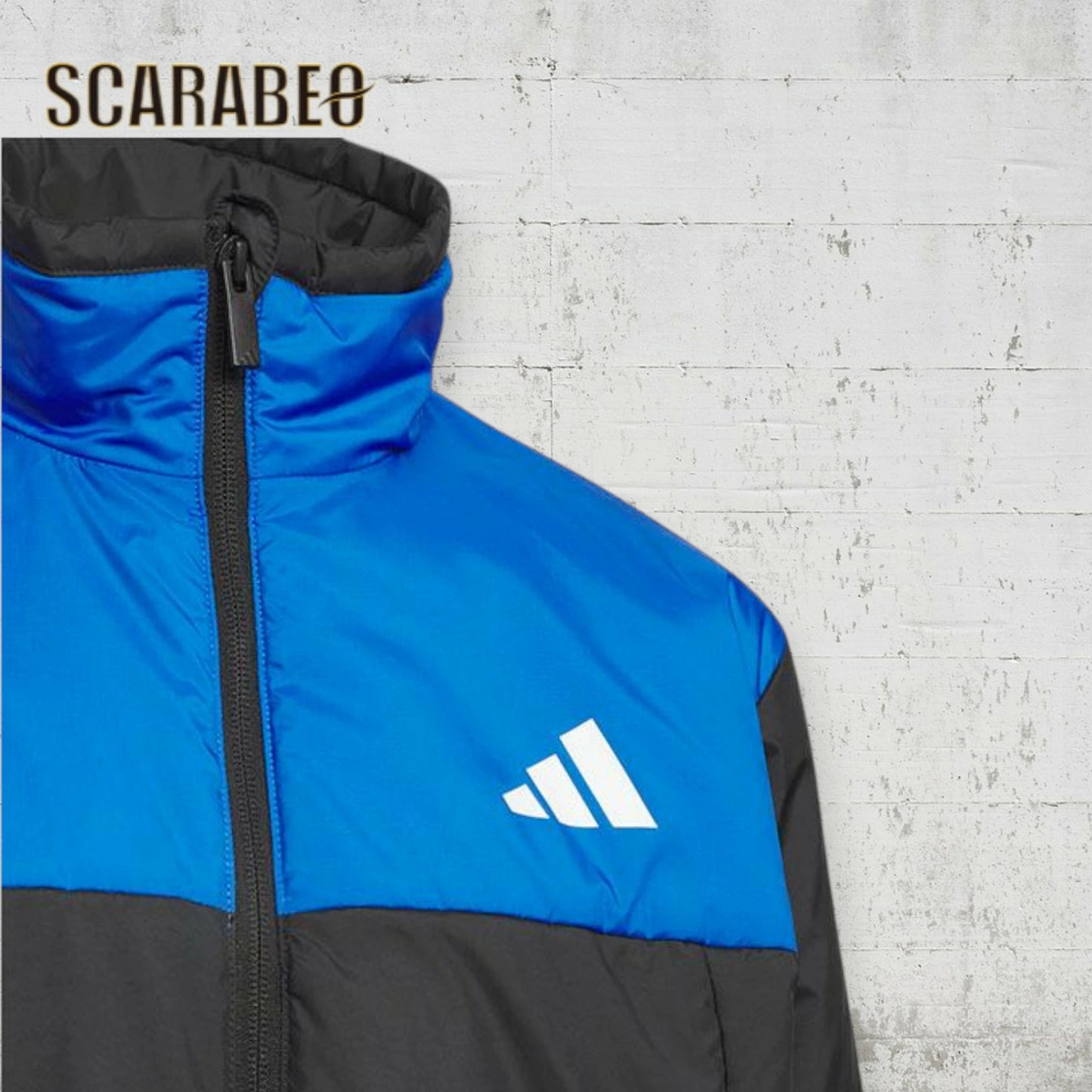 アディダス ESS パデットジャケット ジュニア 中綿ジャケット VD376 保温 ルーズフィット リフレクター キッズ 男の子 女の子 スポーツウェア トレーニングウェア ブラック ネイビー 秋冬 アウター