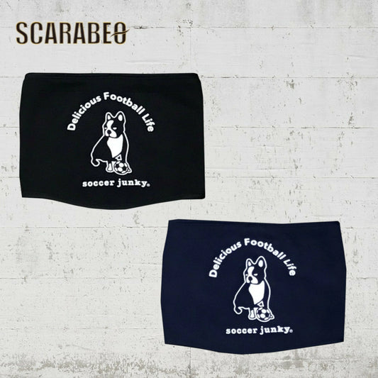 サッカージャンキー ネックウォーマー アーチロゴ 25AW SJ25D55 ブラック ネイビー メンズ レディース フリーサイズ 防寒 スポーツ サッカーウェア sj25d55