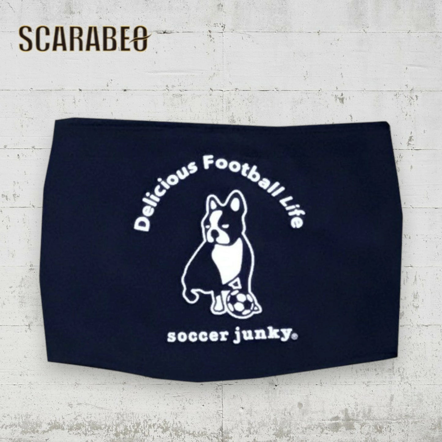 サッカージャンキー ネックウォーマー アーチロゴ 25AW SJ25D55 ブラック ネイビー メンズ レディース フリーサイズ 防寒 スポーツ サッカーウェア sj25d55