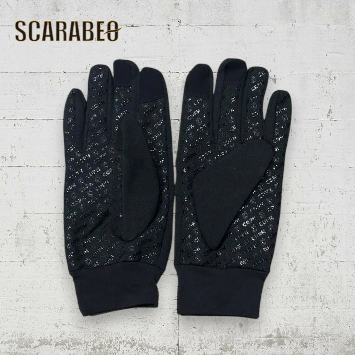 Claudio Pandiani フィールドグローブ サークル 25AW CP25D50 防風 撥水 保温 スマホ対応 手袋 メンズ レディース S M L ブラック ネイビー cp25d50