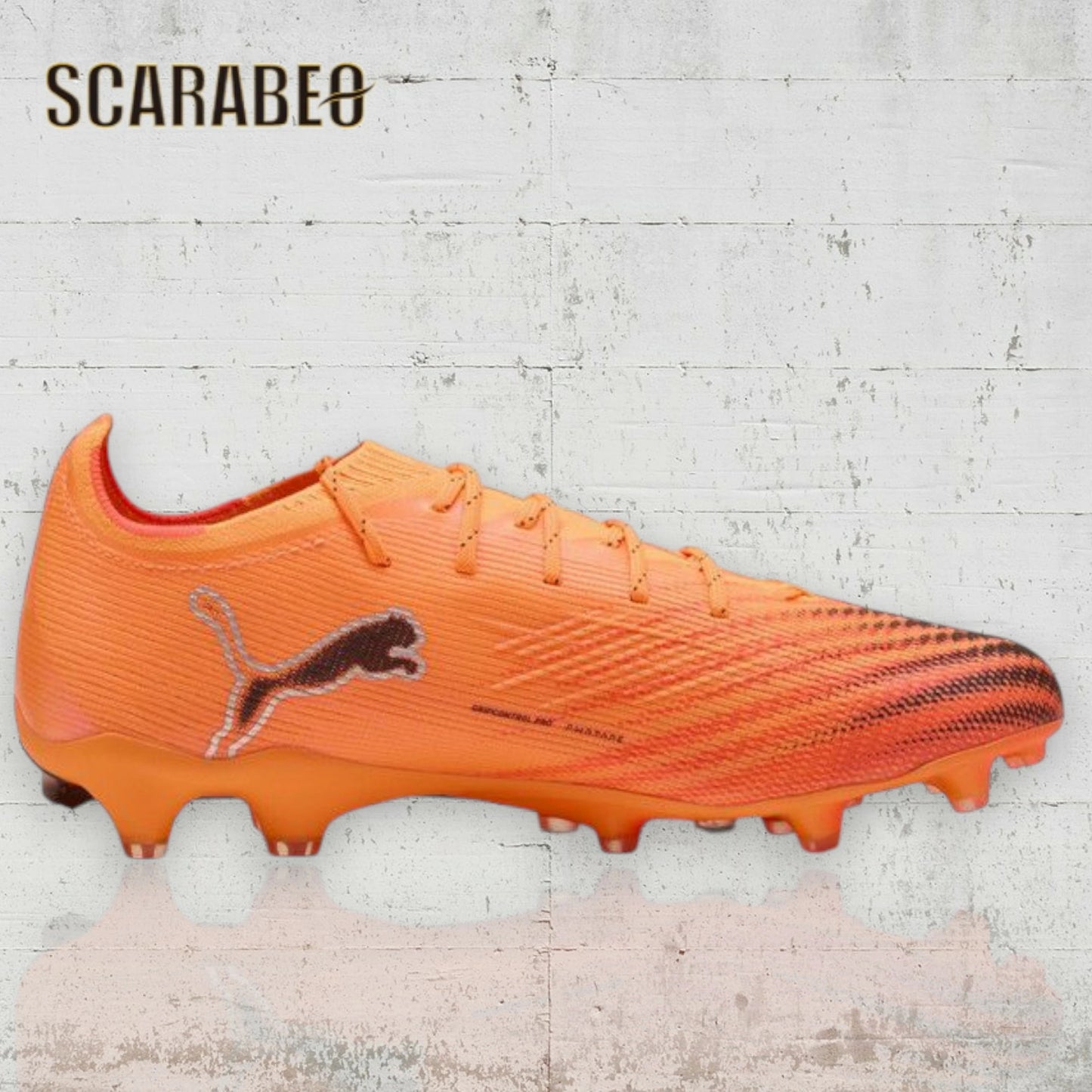 PUMA プーマ サッカースパイク ウルトラ 6 アルティメット HG/AG 108559 03 HOT PURSUIT PACK 土 人工芝 天然芝対応 ヒートファイヤー プーマブラック グローイングレッド メンズ サッカーシューズ 25AW 108559-03