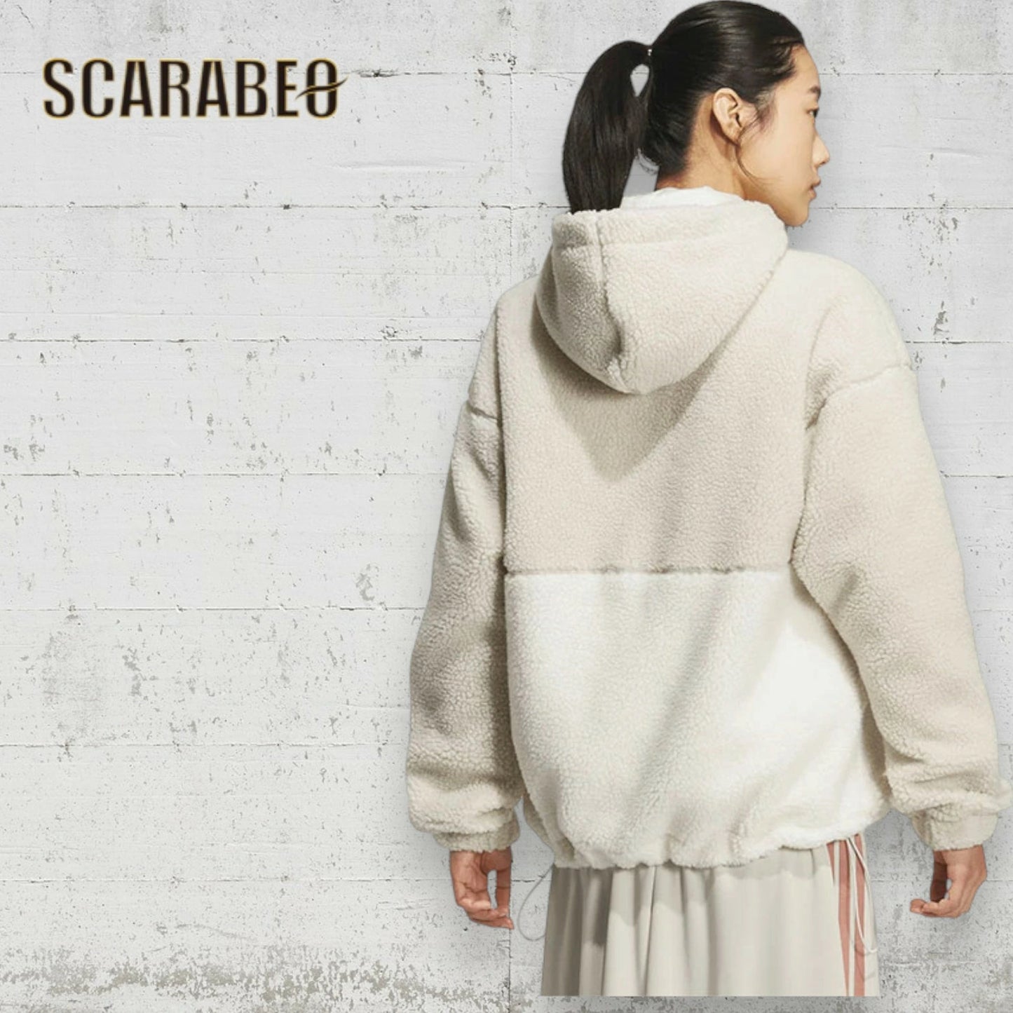 アディダス adidas レディース ボアジャケット W MH BOA FZ ジャケット SH901 フリース アウター ブルゾン もこもこ あったか 保温 防寒 カラーブロック ルーズフィット フルジップ ブラック ベージュ 秋冬 sh901