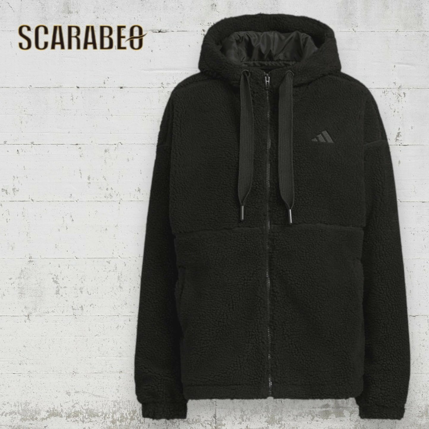 アディダス adidas レディース ボアジャケット W MH BOA FZ ジャケット SH901 フリース アウター ブルゾン もこもこ あったか 保温 防寒 カラーブロック ルーズフィット フルジップ ブラック ベージュ 秋冬 sh901