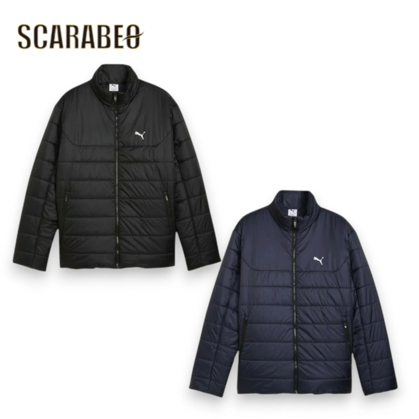 プーマ PUMA パデッド ジャケット メンズ ESS 中綿ジャケット 防寒 アウター コート 690961 ブラック ネイビー 男性用 スポーツ カジュアル 冬 690961