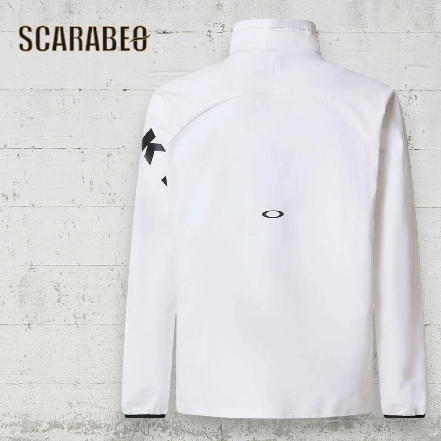 オークリー OAKLEY ジャージ ジャケット メンズ ENHANCE TECH JERSEY JACKET FOA408113 スポーツウェア トレーニング ウインドブレーカー 防風 保温 軽量 吸汗 ホワイト foa408113