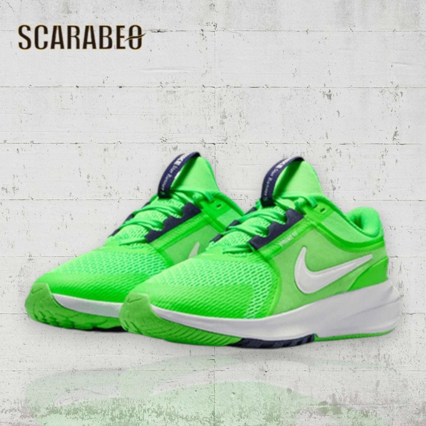 ナイキ NIKE スターランナー5 GS ジュニア ランニングシューズ スニーカー 子供 キッズ 男の子 女の子 マラソン ジョギング ラントレ 通学 運動靴 HF7004-300 グリーンストライク ホワイト パープル hf7004-300