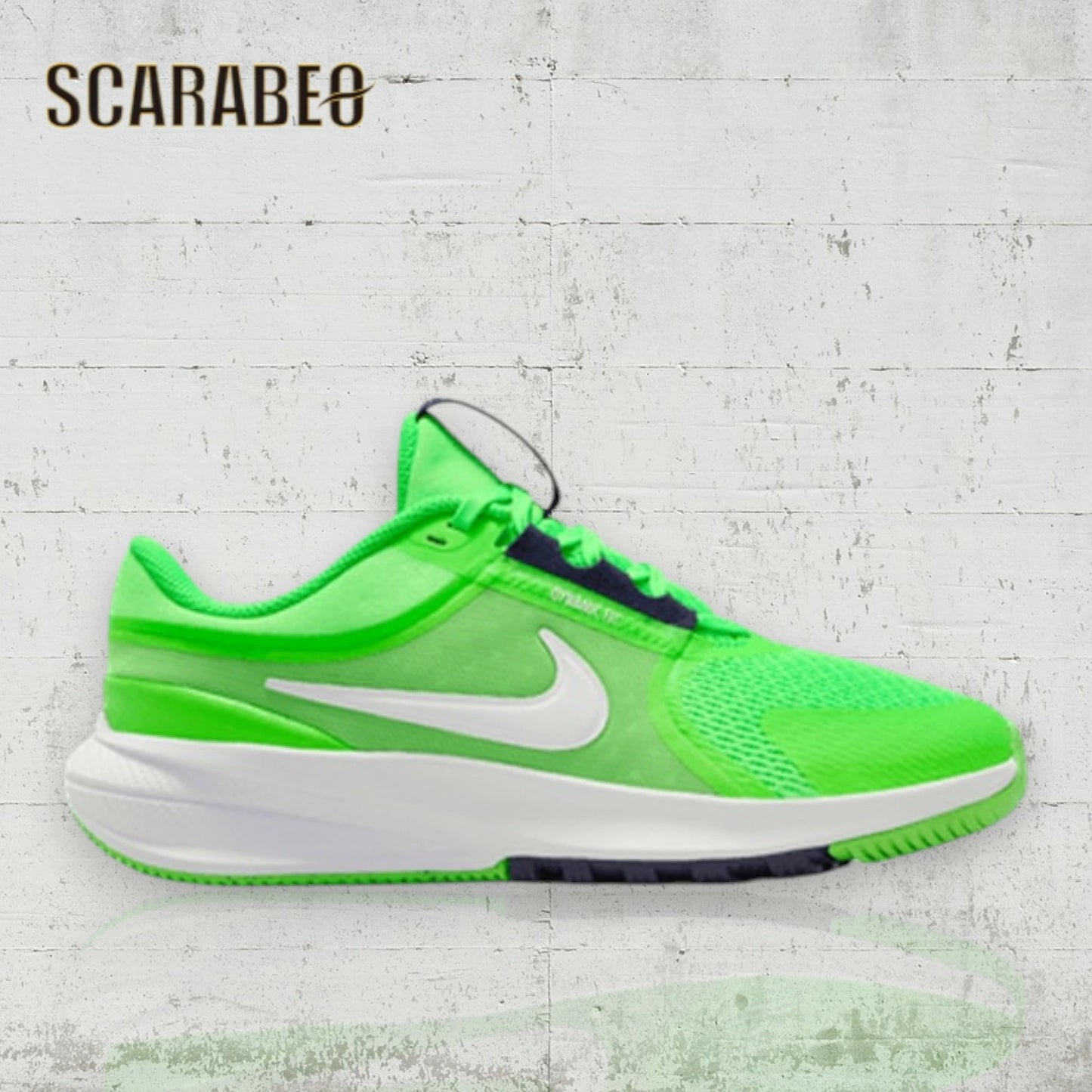 ナイキ NIKE スターランナー5 GS ジュニア ランニングシューズ スニーカー 子供 キッズ 男の子 女の子 マラソン ジョギング ラントレ 通学 運動靴 HF7004-300 グリーンストライク ホワイト パープル hf7004-300