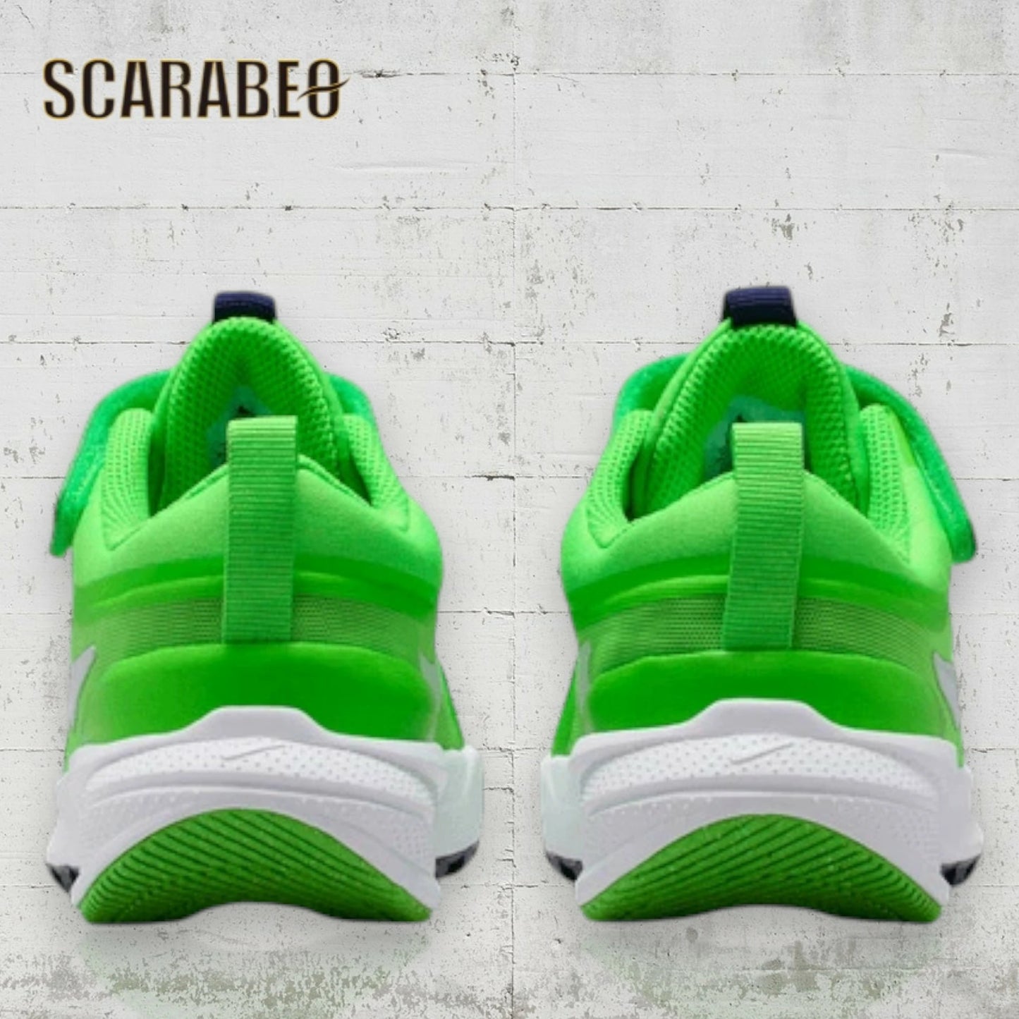 ナイキ NIKE スターランナー5 キッズ ジュニア スニーカー 子供靴 ランニングシューズ スポーツシューズ 軽量 通気性 クッション性 スター ランナー 5 HF7005-300 グリーンストライク hf7005-300