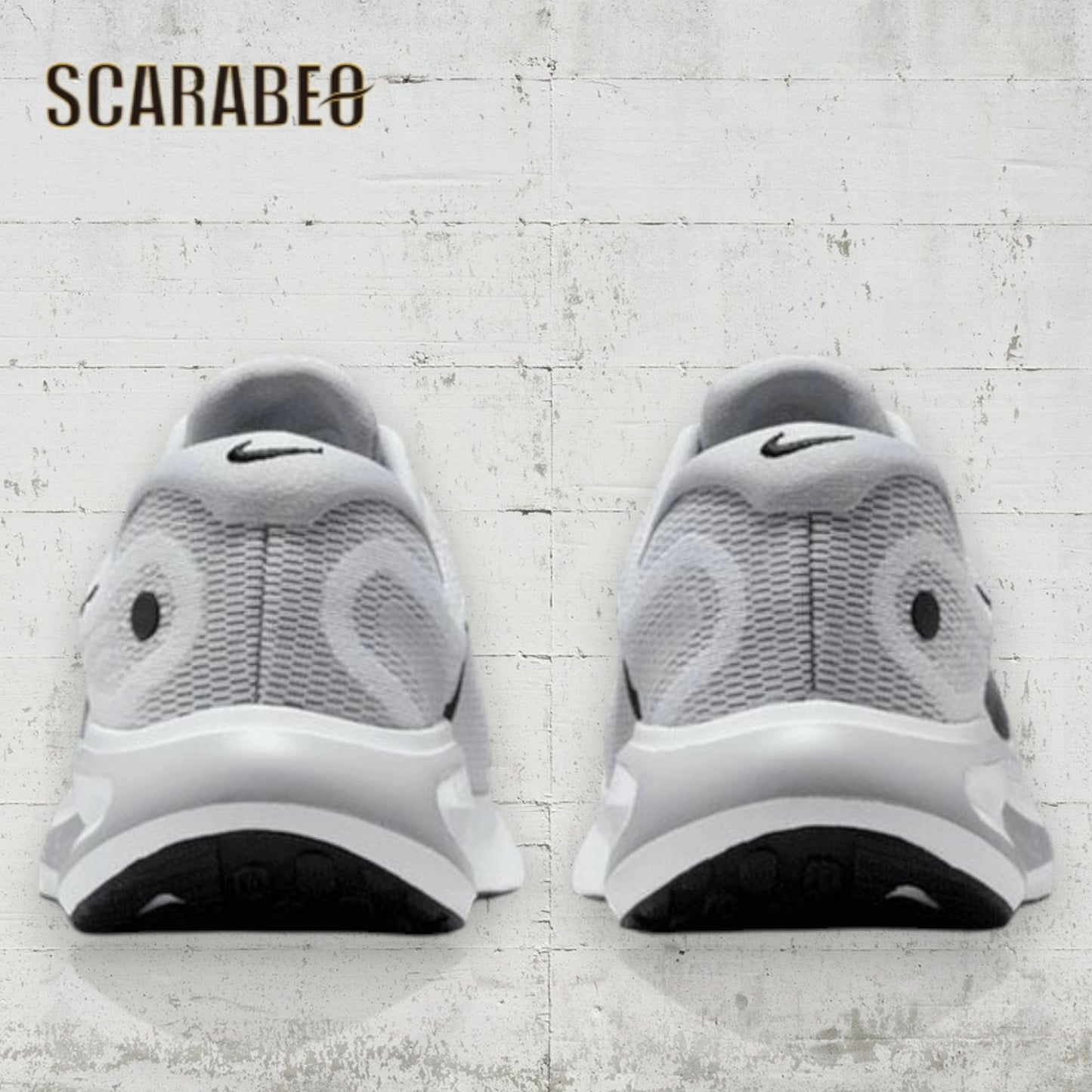 ナイキ ランニングシューズ レディース NIKE JOURNEY RUN ジャーニーラン FJ7765-117 WHITE/BLACK-WOLF GREY クッション 厚底 通勤 通学 ジョギング ウォーキング スポーツ ジム fj7765-117