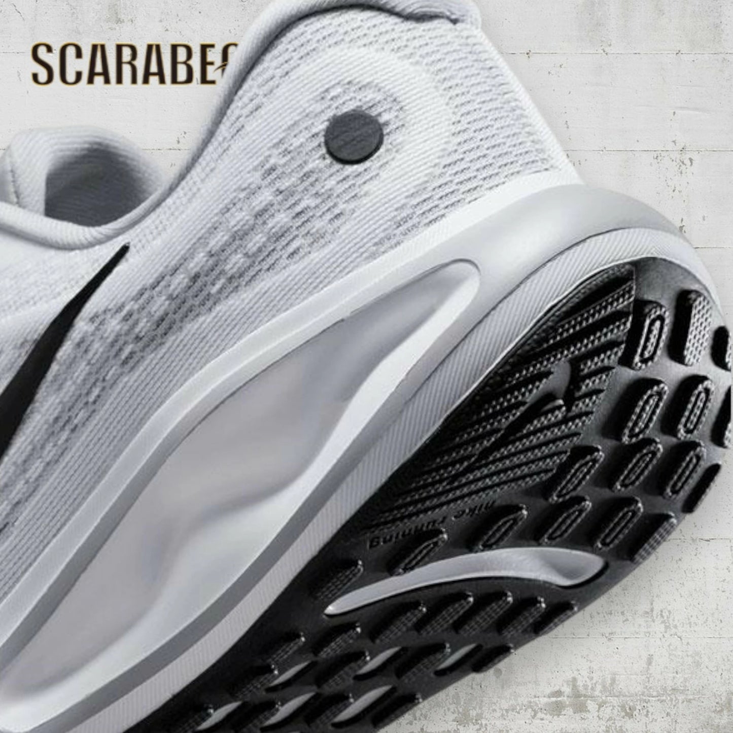 ナイキ ランニングシューズ レディース NIKE JOURNEY RUN ジャーニーラン FJ7765-117 WHITE/BLACK-WOLF GREY クッション 厚底 通勤 通学 ジョギング ウォーキング スポーツ ジム fj7765-117