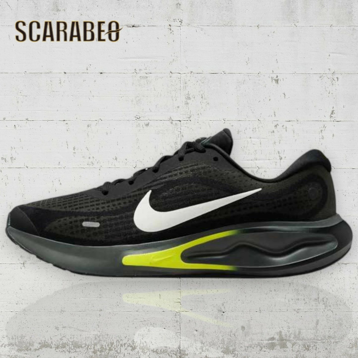 ナイキ ランニングシューズ メンズ NIKE JOURNEY RUN ジャーニー ラン FN0228-008 ブラック 厚底 クッション ジョギング ウォーキング 通勤 通学 スポーツ ジム 靴 fn0228-008