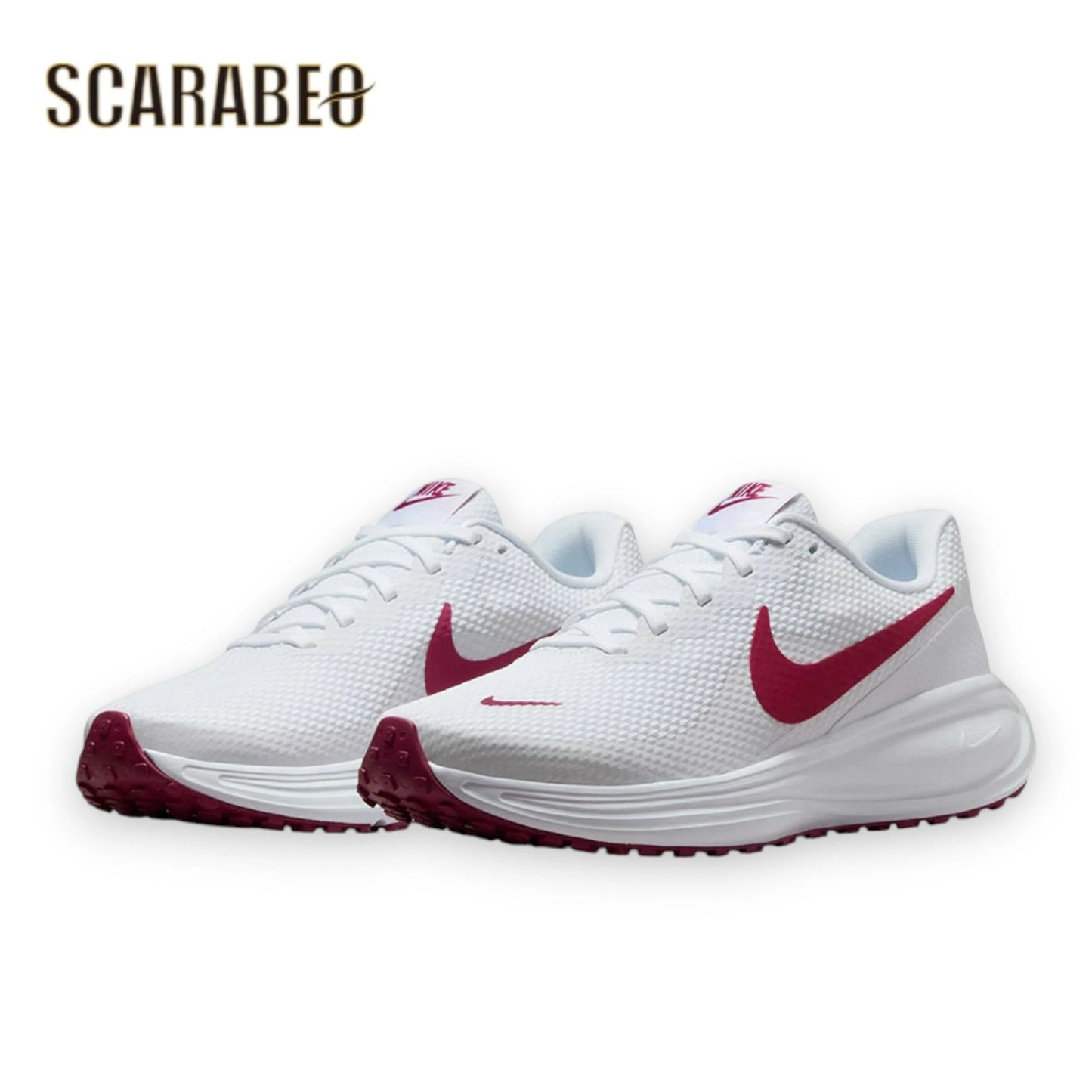 ナイキ ランニングシューズ レディース NIKE W REVOLUTION 8 レボリューション 8 HJ8485-109 ホワイト スニーカー ロード ランニング ウォーキング 陸上競技 通気性 クッション 軽量 hj8485-109