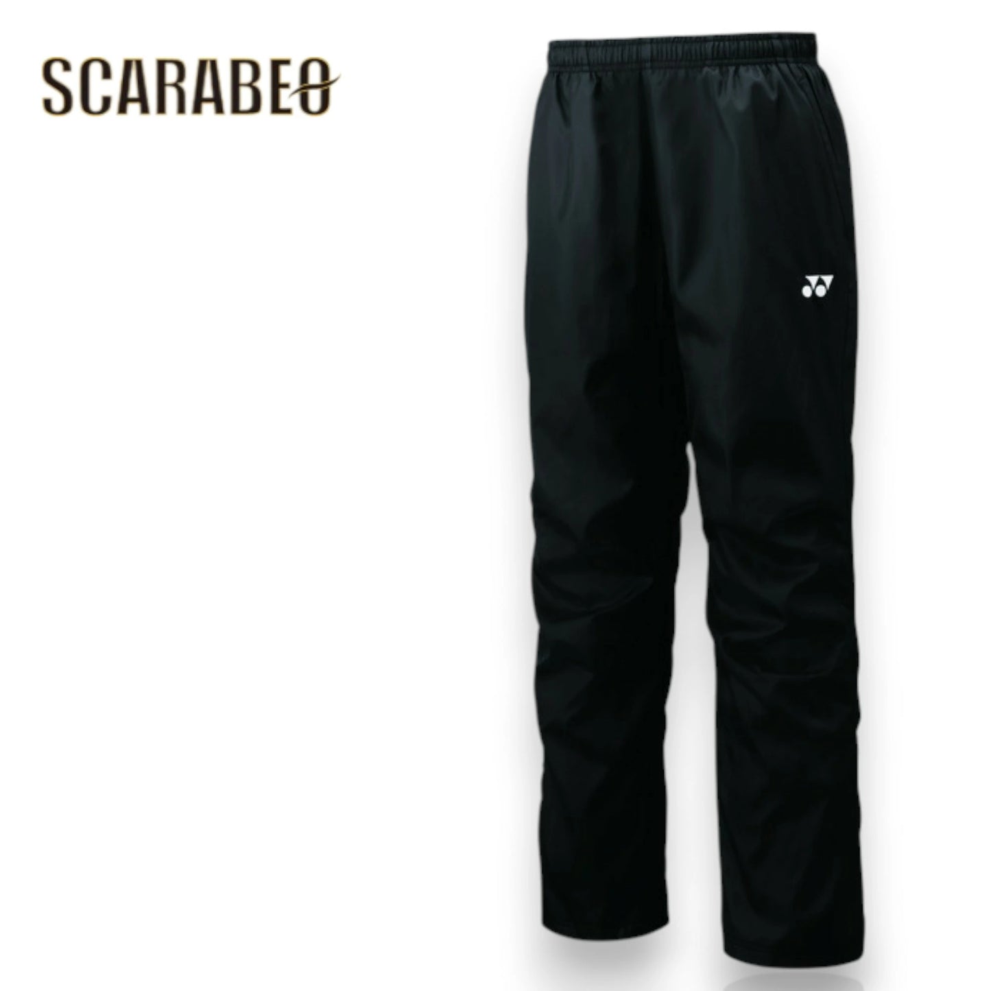 ヨネックス ウィンドブレーカー パンツ メンズ YONEX ユニ 裏地付 ウィンドウォーマーパンツ 80105-007 ヒートカプセル 撥水 制電 防寒 ボトムス ブラック トレーニング ウェア 冬用 80105-007