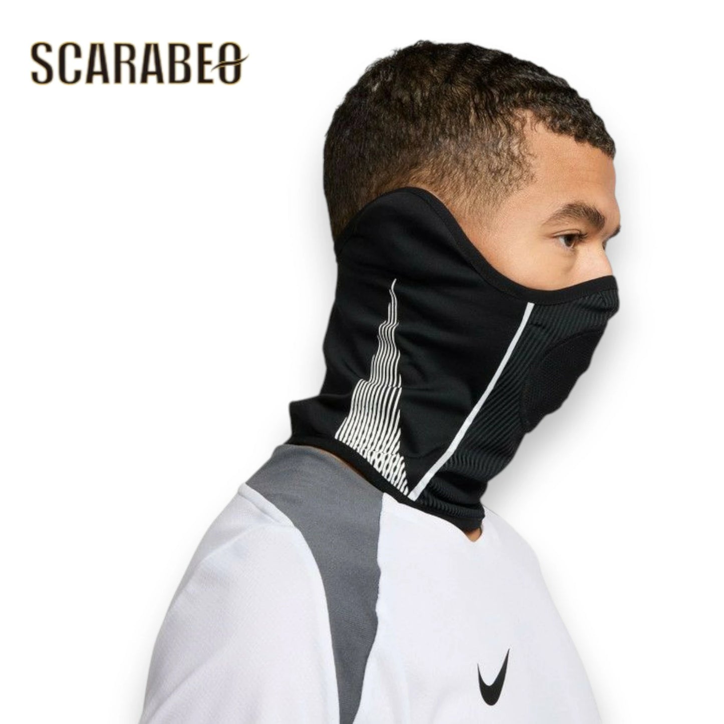 ナイキ スヌード サッカー 防寒 ネックウォーマー NIKE NK DF ACDMY SNOOD HF0784-010 Dri-FIT フェイスカバー メンズ レディース ブラック 冬用 防風 速乾 hf0784-010