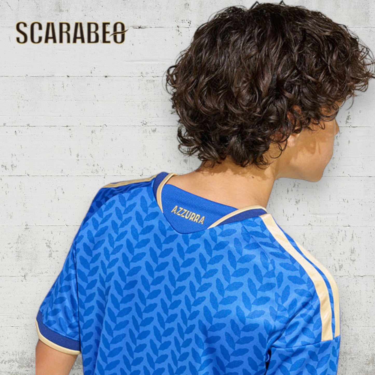 アディダス ジュニア イタリア代表 2026 ホーム レプリカ ユニフォーム 半袖 キッズ 子供 サッカーウェア adidas ITALIA CLIMACOOL スリムフィット ka620