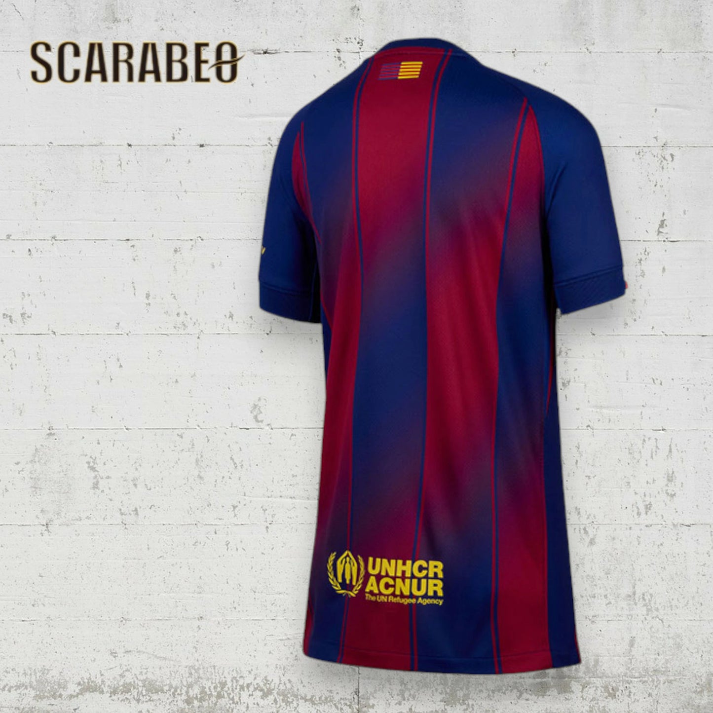 ナイキ ジュニア FCバルセロナ 25-26 ホーム レプリカ ユニフォーム 半袖 キッズ 子供 NIKE サッカー リーガエスパニョーラ スタジアムジャージ Dri-FIT ブルー レッド BARCELONA 2025-2026 hj5287