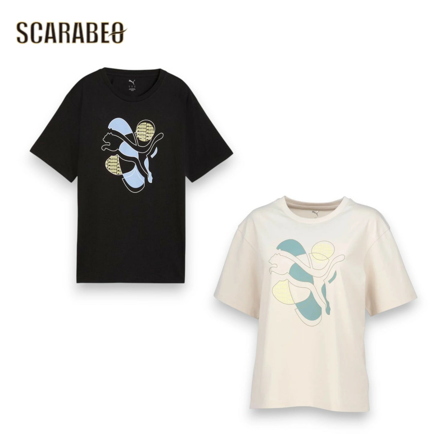 プーマ PUMA レディース Tシャツ GRAPHICリラックスドエナジー 691064 半袖 クルーネック 綿100% リラックスフィット マルチスポーツ トレーニング カジュアル 691064