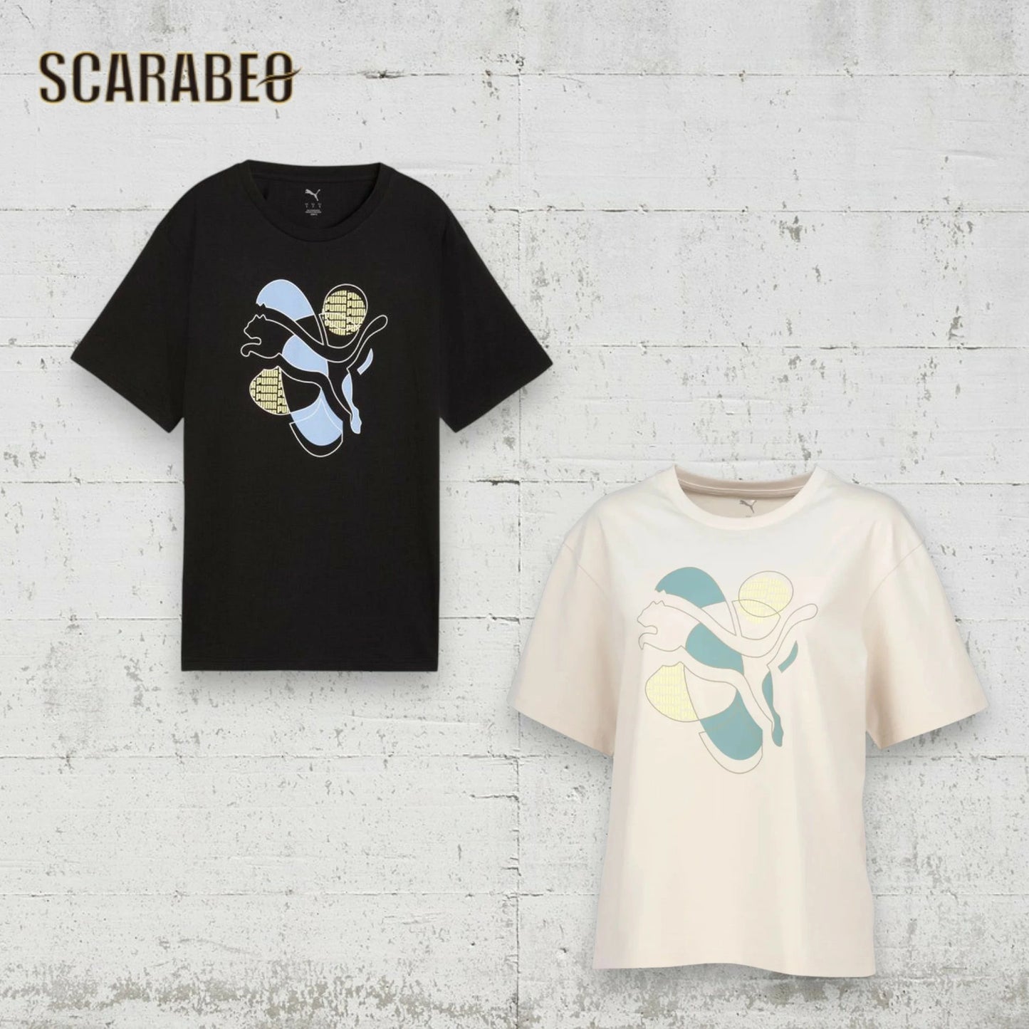 プーマ PUMA レディース Tシャツ GRAPHICリラックスドエナジー 691064 半袖 クルーネック 綿100% リラックスフィット マルチスポーツ トレーニング カジュアル 691064