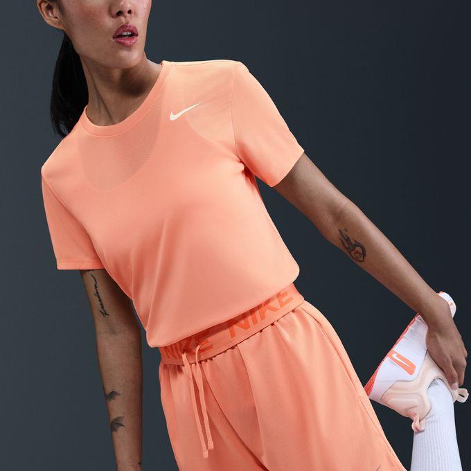 ナイキ NIKE レディース Tシャツ 半袖 F DF RLGD ワンポロゴ 半袖機能T DX0688-844 吸汗速乾 ドライ Dri-FIT トレーニング フィットネス カジュアル dx0688-844