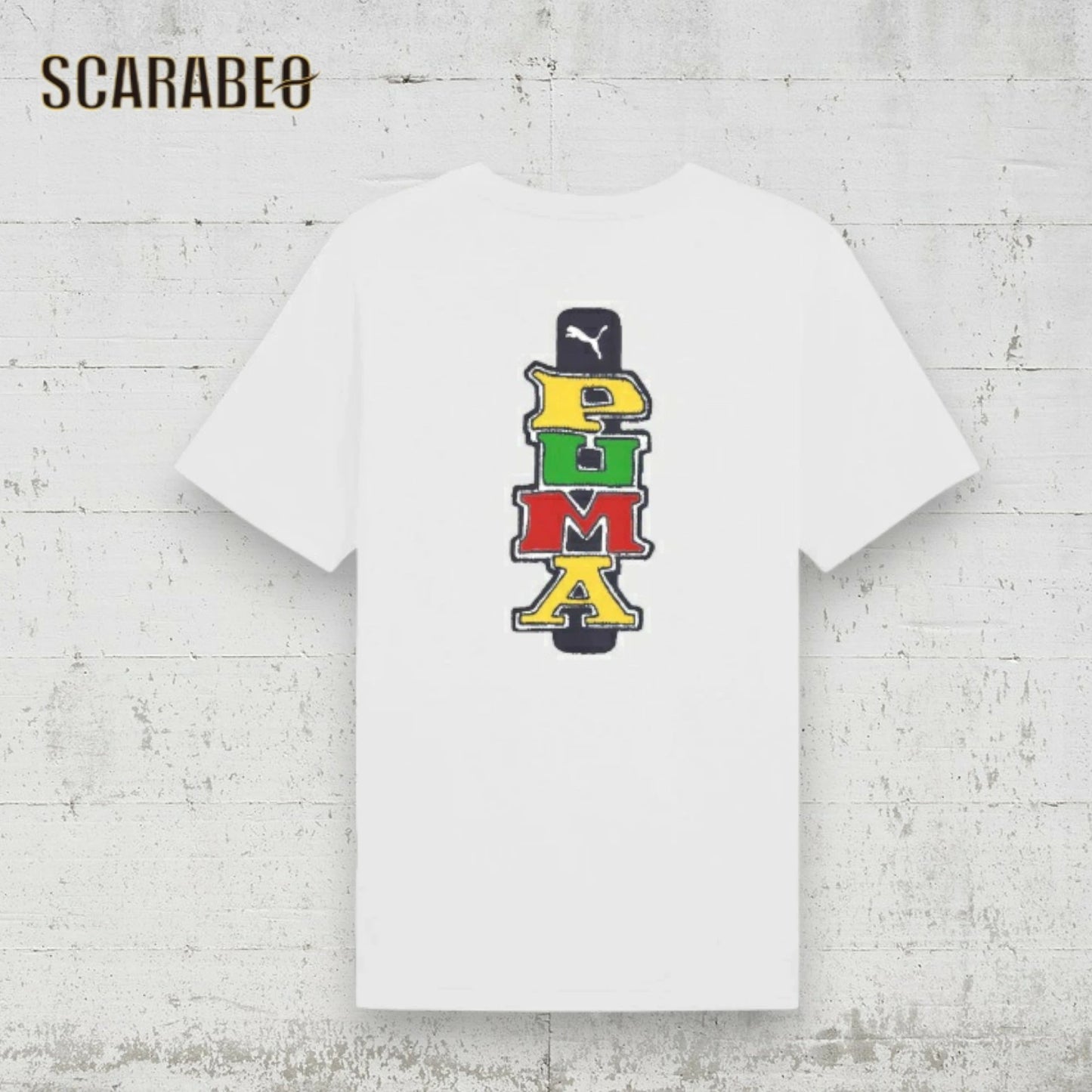 プーマ PUMA メンズ Tシャツ 半袖 GRAPHICS バック Tシャツ 687701 綿100% カジュアル スポーツウェア トレーニング ロゴ グラフィック バックプリント 687701