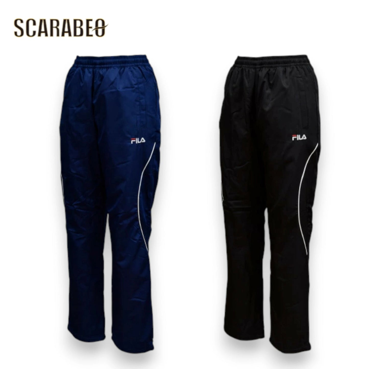 FILA フィラ レディース 裏フリース ウィンドブレーカーパンツ 443-643 ロングパンツ 保温 防風 スポーツウェア ランニング フィットネス ヨガ 443-643