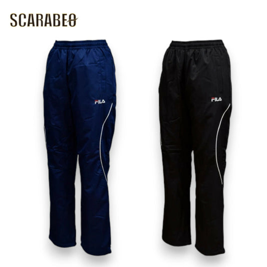 FILA フィラ レディース 裏フリース ウィンドブレーカーパンツ 443-643 ロングパンツ 保温 防風 スポーツウェア ランニング フィットネス ヨガ 443-643