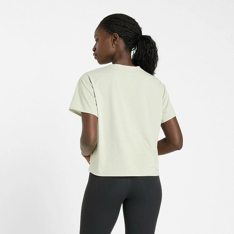 ニューバランス New Balance レディース Drapey リラックスドショートスリーブTシャツ WT51133-OVN 半袖 吸汗速乾 NB Dry ヨガ ジム トレーニング カジュアル wt51133-ovn