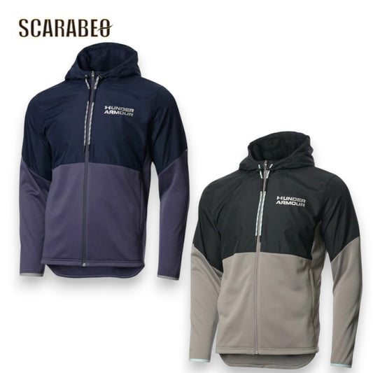 アンダーアーマー UNDER ARMOUR アーマーフリース マックス フルジップ フーディー 1375506 メンズ アウター パーカー 防風 撥水 ストレッチ スポーツウェア 1375506