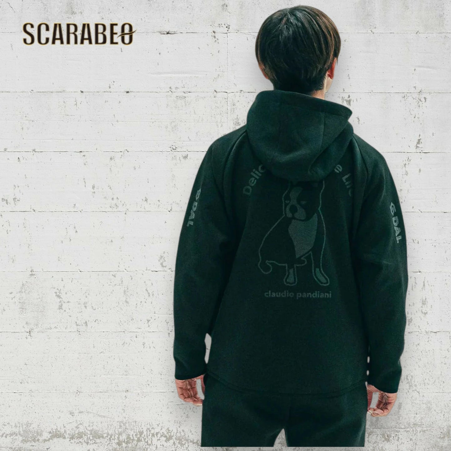 サッカージャンキー DAL ダンボールニットフーディー ブラック×ゴールド ブラック2 メンズ レディース 軽量 保温 ストレッチ シワになりにくい cp25d33v