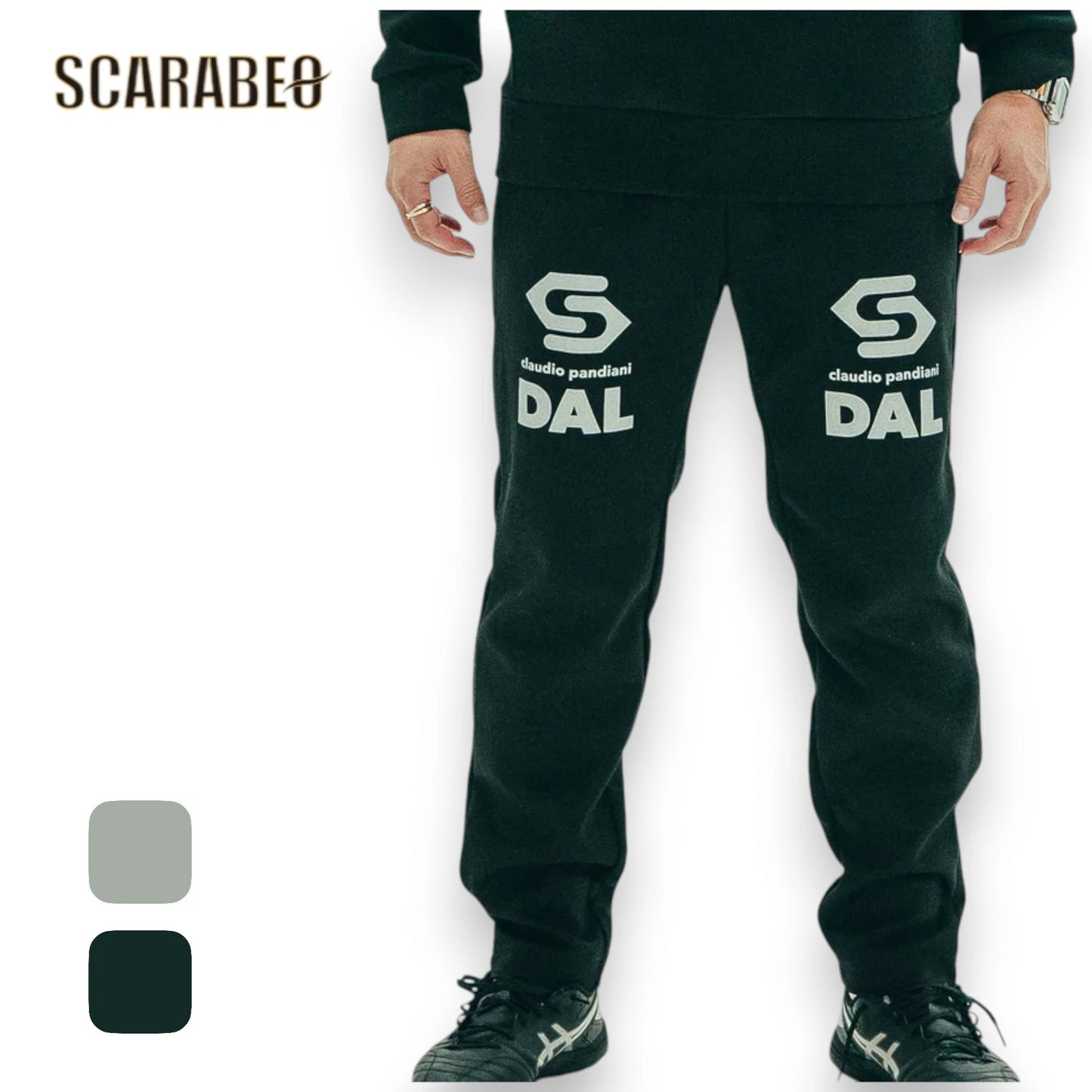 サッカージャンキー DAL ダンボールニットロングパンツ メンズ レディース 軽量 保温 ストレッチ シワになりにくい ヘザーグレー ブラック cp25d35