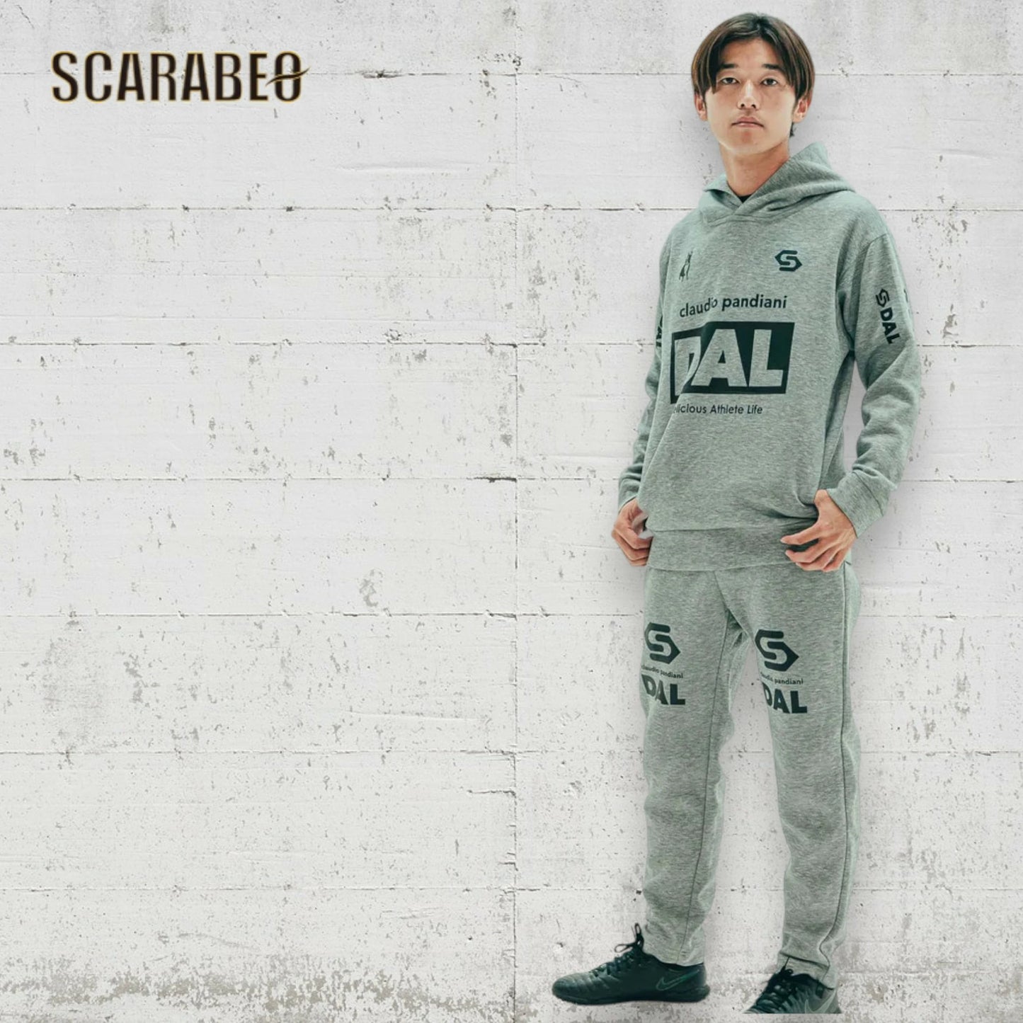 サッカージャンキー DAL ダンボールニットロングパンツ メンズ レディース 軽量 保温 ストレッチ シワになりにくい ヘザーグレー ブラック cp25d35