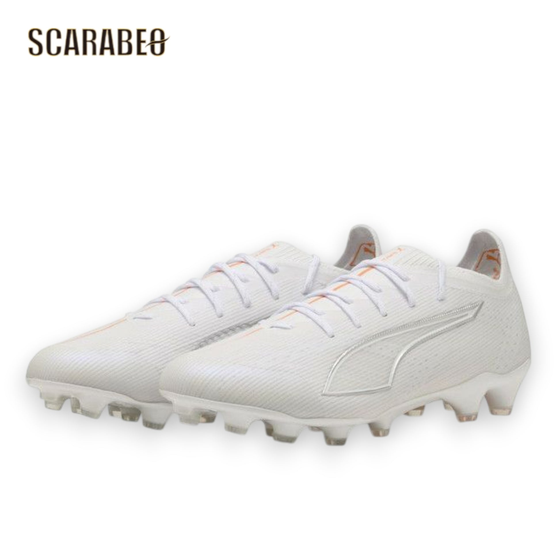 PUMA プーマ サッカースパイク ウルトラ 6 アルティメット HG/AG WHITE PACK 108559-04 土・人工芝・天然芝対応 25AW 軽量 108559-04