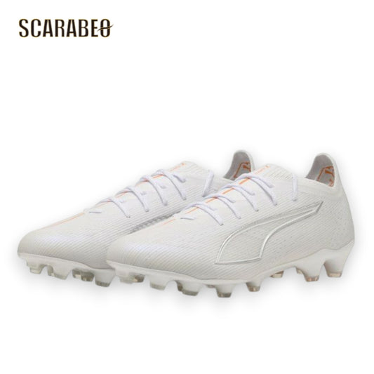 PUMA プーマ サッカースパイク ウルトラ 6 アルティメット HG/AG WHITE PACK 108559-04 土・人工芝・天然芝対応 25AW 軽量 108559-04