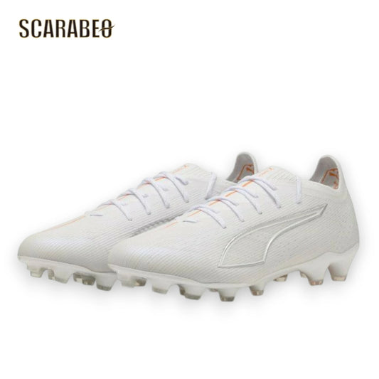 PUMA プーマ サッカースパイク ウルトラ 6 アルティメット HG/AG WHITE PACK 108559-04 土・人工芝・天然芝対応 25AW 軽量 108559-04