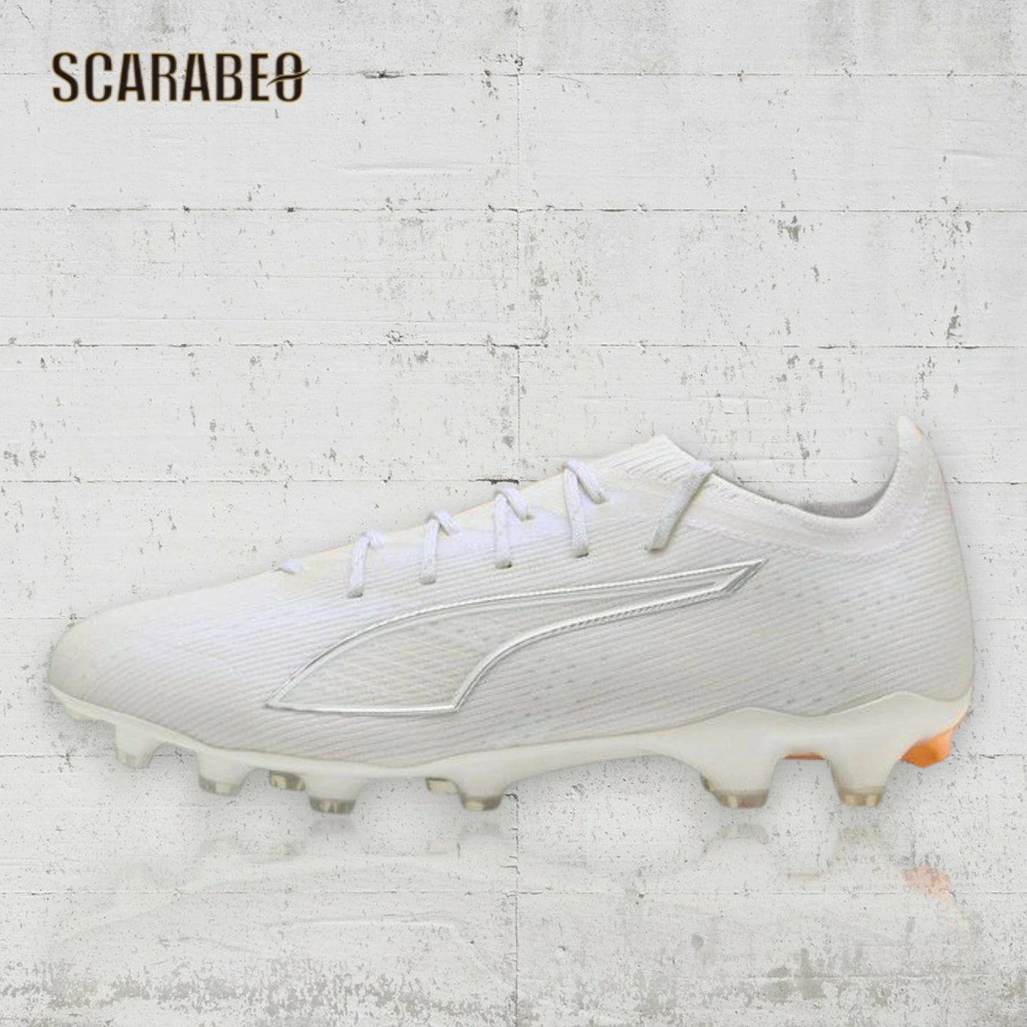 PUMA プーマ サッカースパイク ウルトラ 6 アルティメット HG/AG WHITE PACK 108559-04 土・人工芝・天然芝対応 25AW 軽量 108559-04